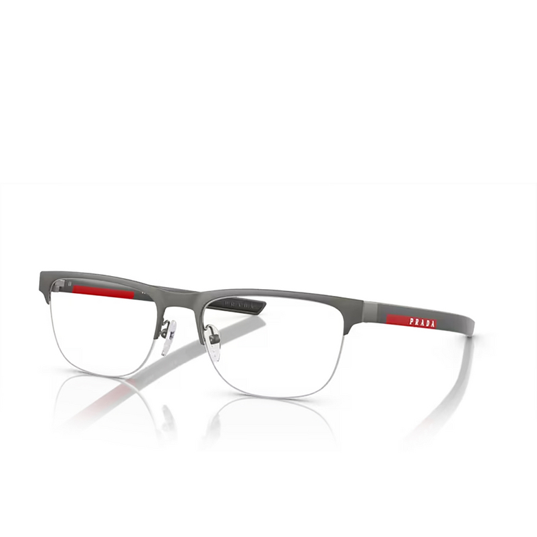 Prada Linea Rossa PS 51QV Eyeglasses 19K1O1 matte grey - 2/3