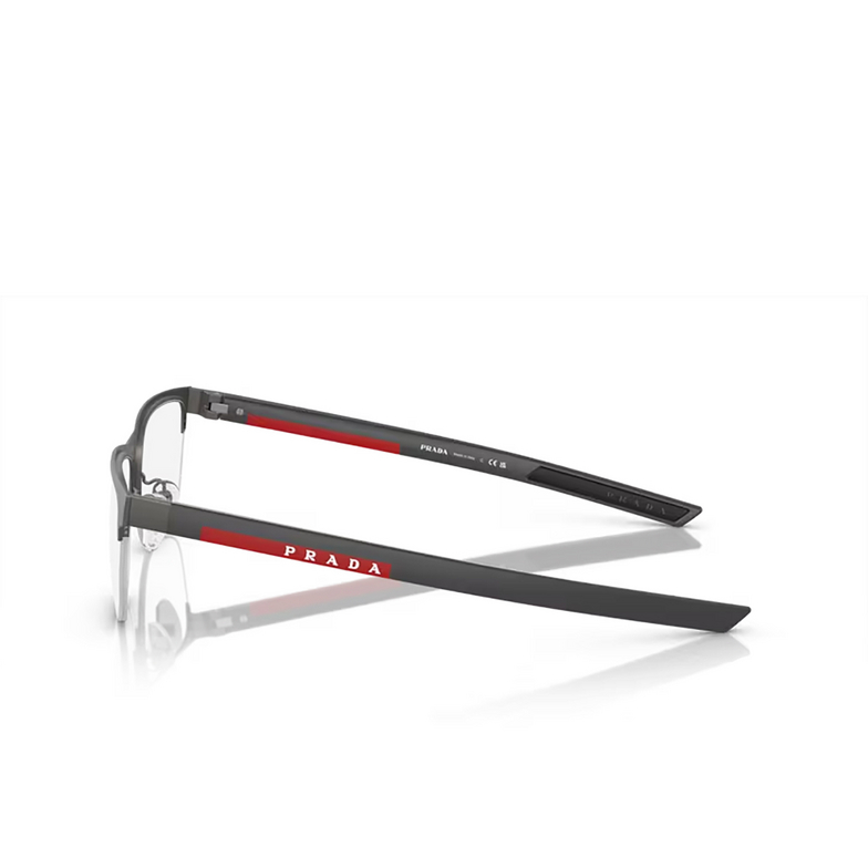 Prada Linea Rossa PS 51QV Eyeglasses 19K1O1 matte grey - 3/3