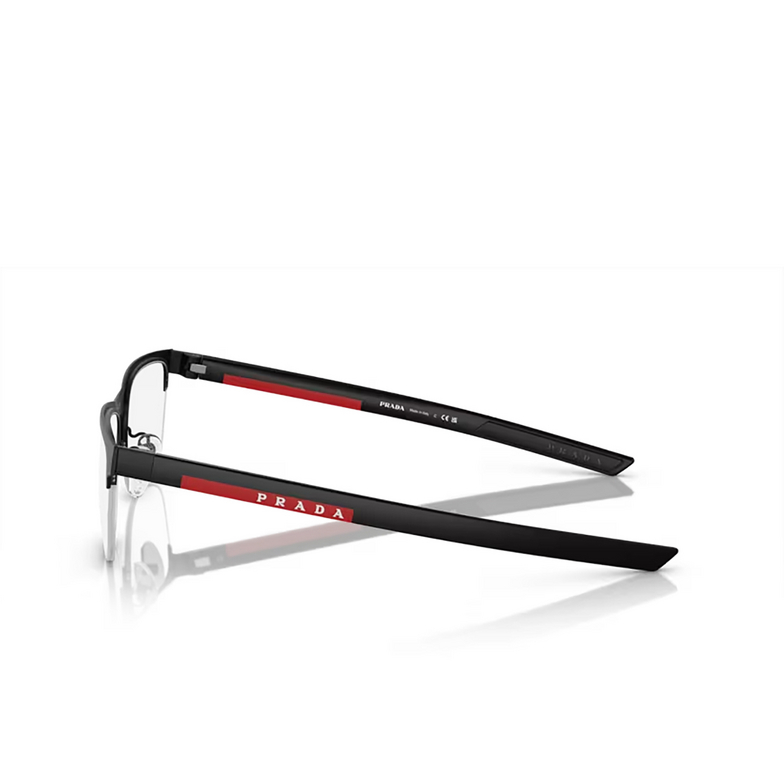 Prada Linea Rossa PS 51QV Eyeglasses 1BO1O1 matte black - 3/3