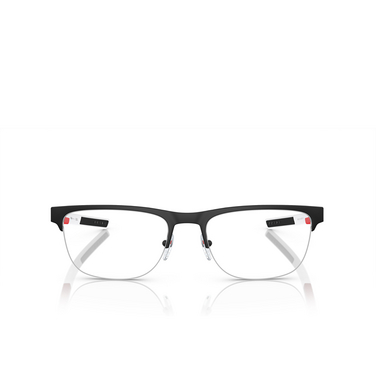 Prada Linea Rossa PS 51QV Eyeglasses DG01O1 black rubber - front view