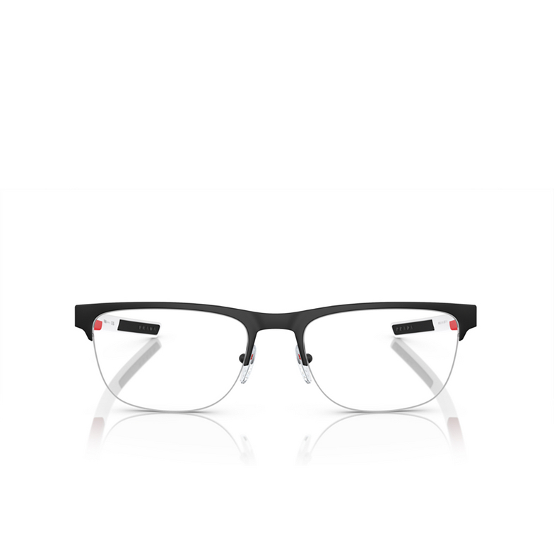 Prada Linea Rossa PS 51QV Eyeglasses DG01O1 black rubber - 1/3