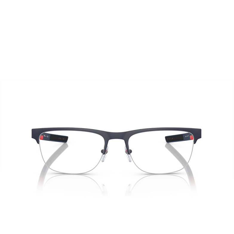 Prada Linea Rossa PS 51QV Eyeglasses MAG1O1 matte blue - 1/3