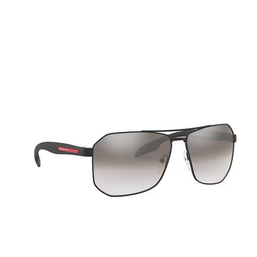 Prada Linea Rossa PS 51VS Sunglasses 1BO5O0 matte black - three-quarters view