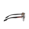 Lunettes de soleil Prada Linea Rossa PS 51VS 1BO5O0 matte black - Vignette du produit 3/3