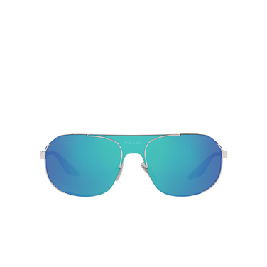 Prada Linea Rossa PS 53YS Sunglasses 1BC08U silver - front view