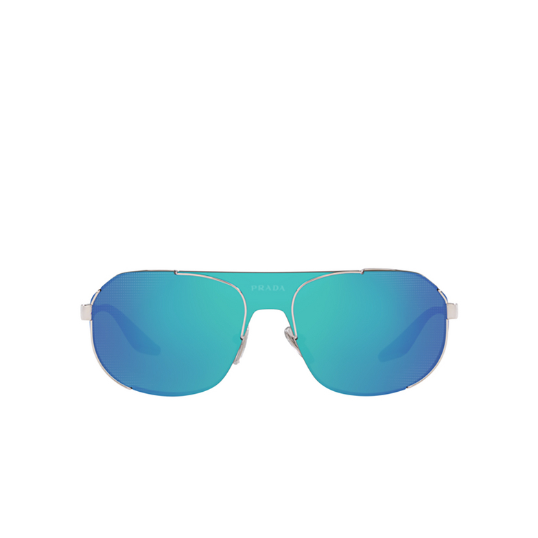 Prada Linea Rossa PS 53YS Sunglasses 1BC08U silver - 1/3