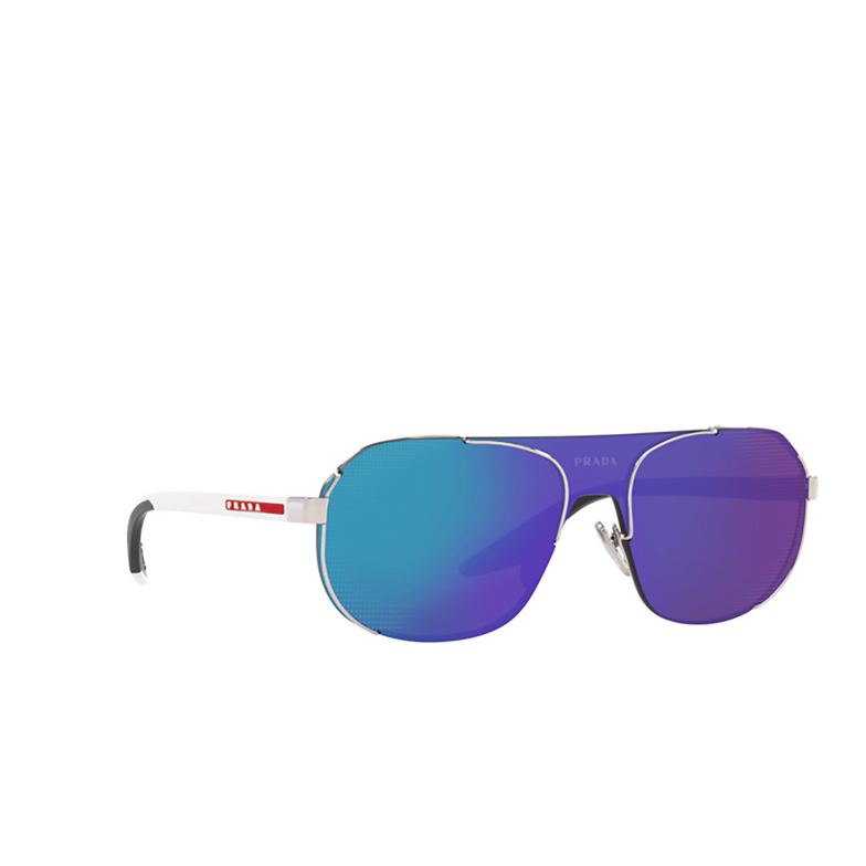 Prada Linea Rossa PS 53YS Sunglasses 1BC08U silver - 2/3