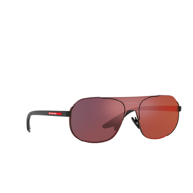 Prada Linea Rossa PS 53YS Sunglasses 1BO02U matte black - three-quarters view