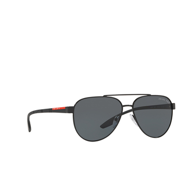 Prada Linea Rossa PS 54TS Sunglasses 1AB5Z1 black - three-quarters view