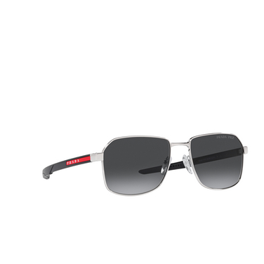 Gafas de sol Prada Linea Rossa PS 54WS 1BC06G silver - Vista tres cuartos