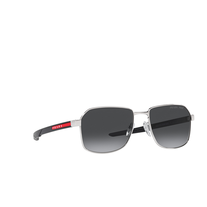 Occhiali da sole Prada Linea Rossa PS 54WS 1BC06G silver - 2/3