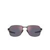 Prada Linea Rossa PS 54WS Sunglasses DG010A black rubber - product thumbnail 1/3