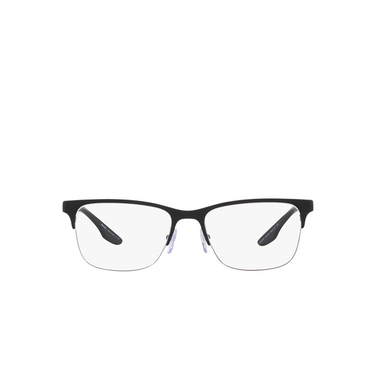 Prada Linea Rossa PS 55OV Eyeglasses DG01O1 black rubber - front view