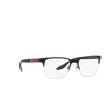 Prada Linea Rossa PS 55OV Eyeglasses DG01O1 black rubber - product thumbnail 2/3