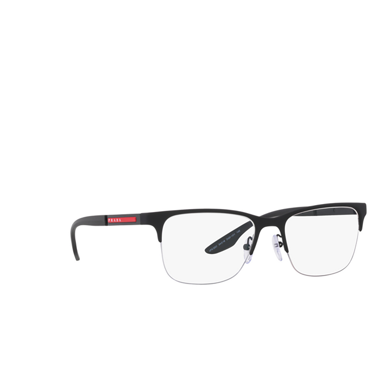 Prada Linea Rossa PS 55OV Eyeglasses DG01O1 black rubber - 2/3