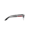 Prada Linea Rossa PS 55OV Eyeglasses DG01O1 black rubber - product thumbnail 3/3