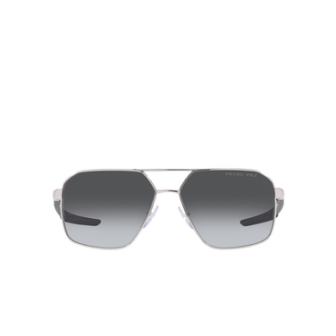 Prada Linea Rossa PS 55WS Sunglasses 1BC06G silver - front view