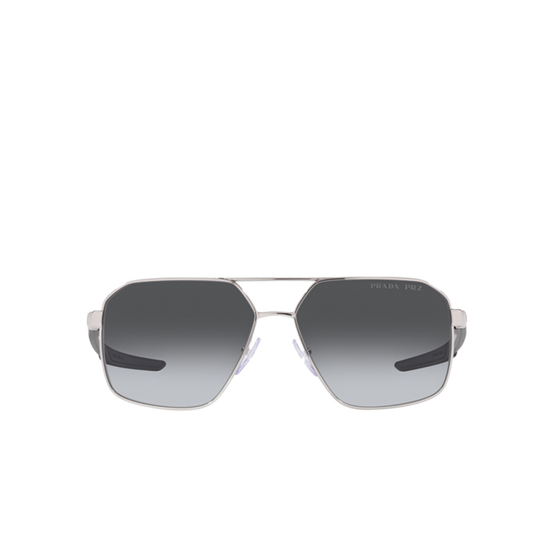 Prada Linea Rossa PS 55WS Sunglasses 1BC06G silver - 1/3