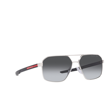 Prada Linea Rossa PS 55WS Sunglasses 1BC06G silver - three-quarters view