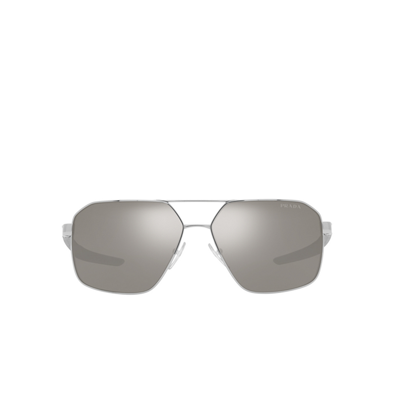 Prada Linea Rossa PS 55WS Sunglasses 1BC07F silver - 1/3