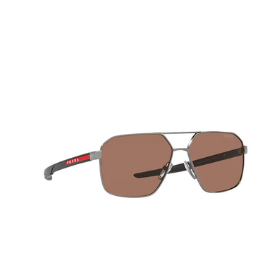 Prada Linea Rossa PS 55WS Sunglasses 5AV50A gunmetal - three-quarters view