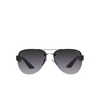 Prada Linea Rossa PS 55YS Sunglasses 1BC09U silver - product thumbnail 1/3