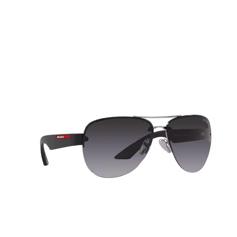 Prada Linea Rossa PS 55YS Sunglasses 1BC09U silver - 2/3