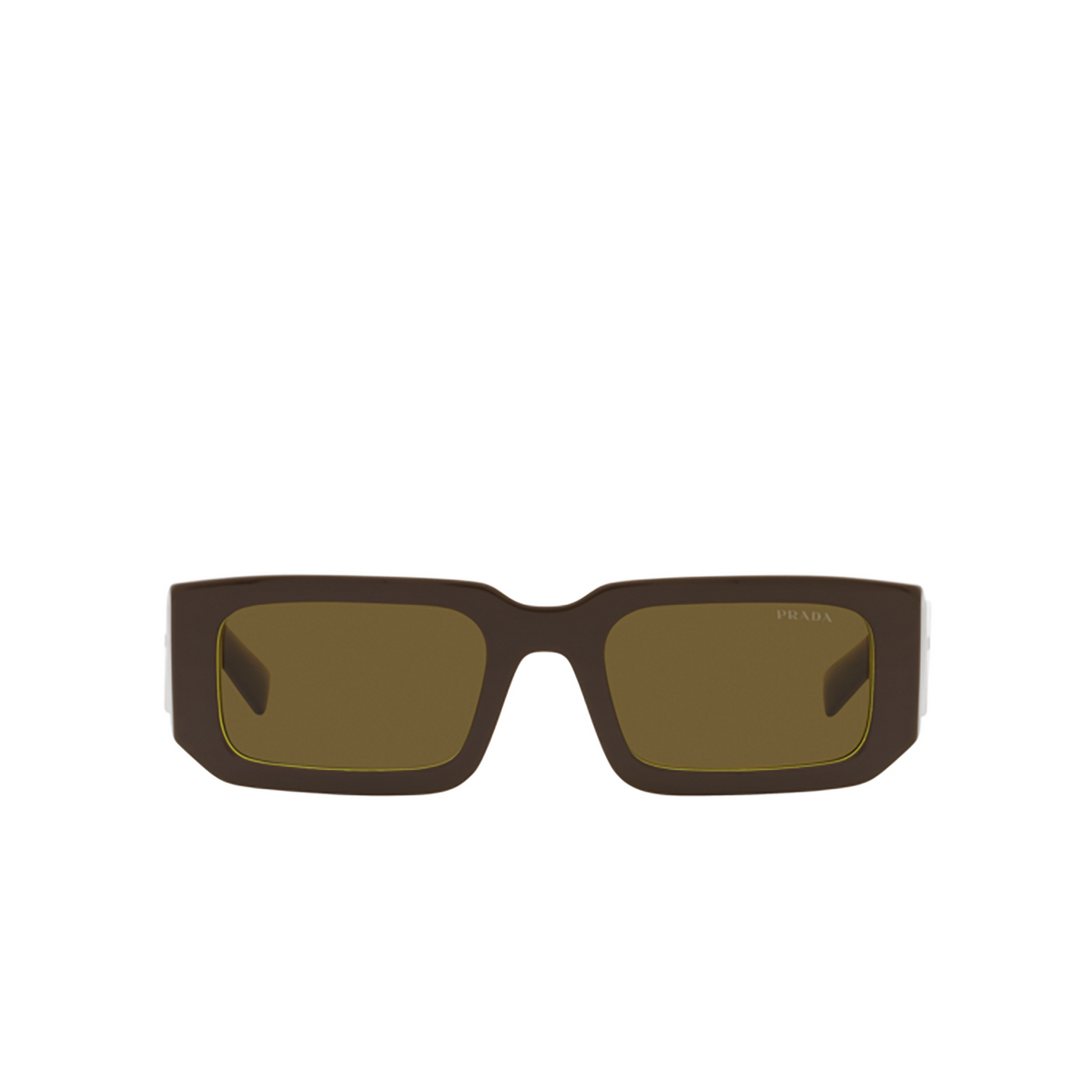 Prada PR 06YS Sunglasses 15M01T Loden / Cedar - front view