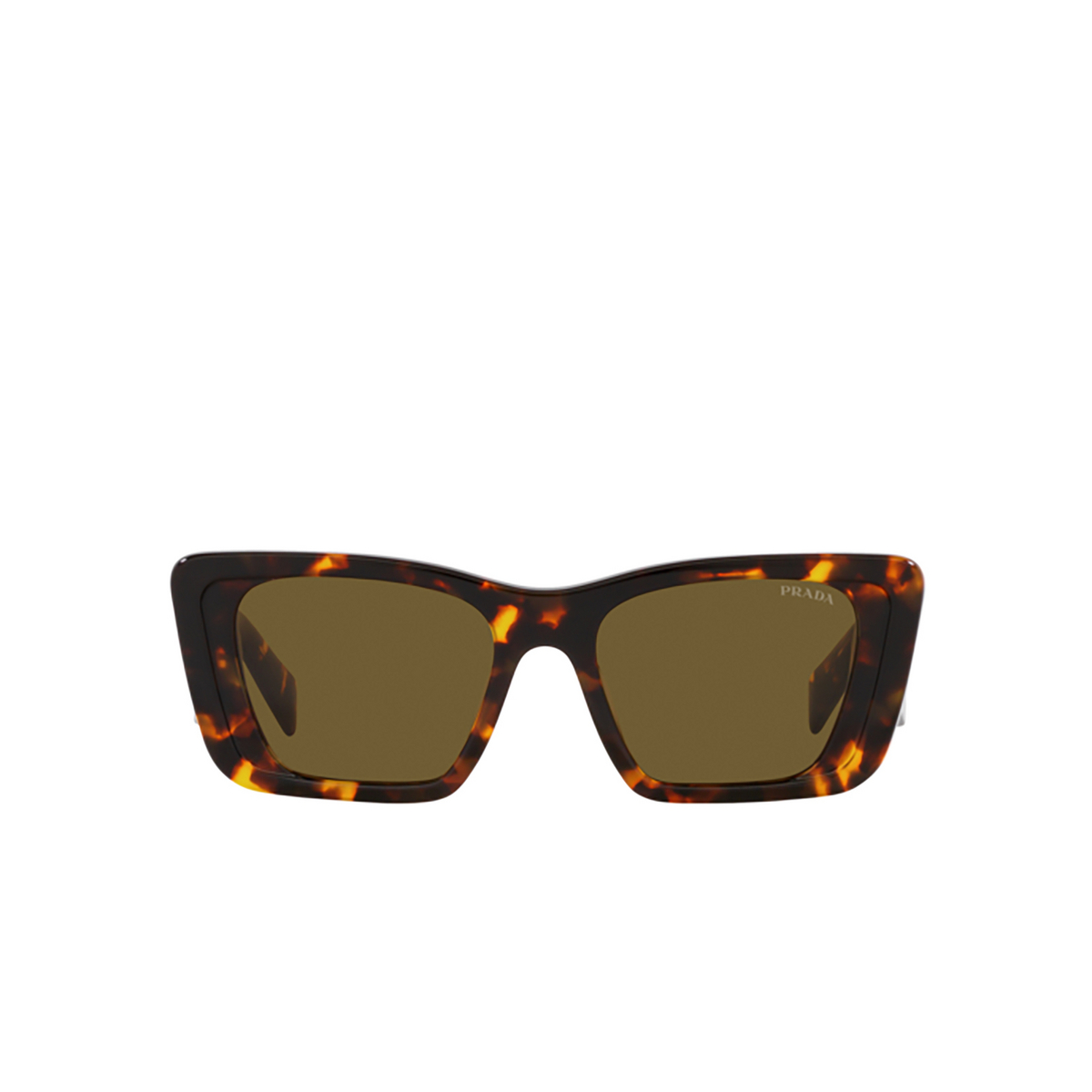 Prada PR 08YS Sunglasses VAU01T Honey Tortoise - front view