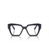 Prada PR 09ZV Korrektionsbrillen 08Q1O1 blue transparent - Produkt-Miniaturansicht 1/4