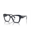 Prada PR 09ZV Eyeglasses 08Q1O1 blue transparent - product thumbnail 2/4