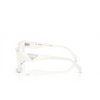 Prada PR 09ZV Eyeglasses 1421O1 white ivory - product thumbnail 3/4