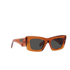 Prada PR 13ZS Sunglasses 10N5S0 crystal orange - product thumbnail 2/4