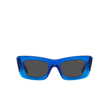 Prada PR 13ZS Sunglasses 18m5s0 crystal electric blue - front view