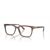 Prada PR 14WV Eyeglasses 17O1O1 brown transparent - product thumbnail 2/4