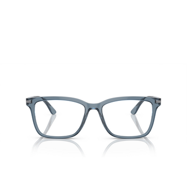 Prada PR 14WV Eyeglasses 19O1O1 grey transparent - front view