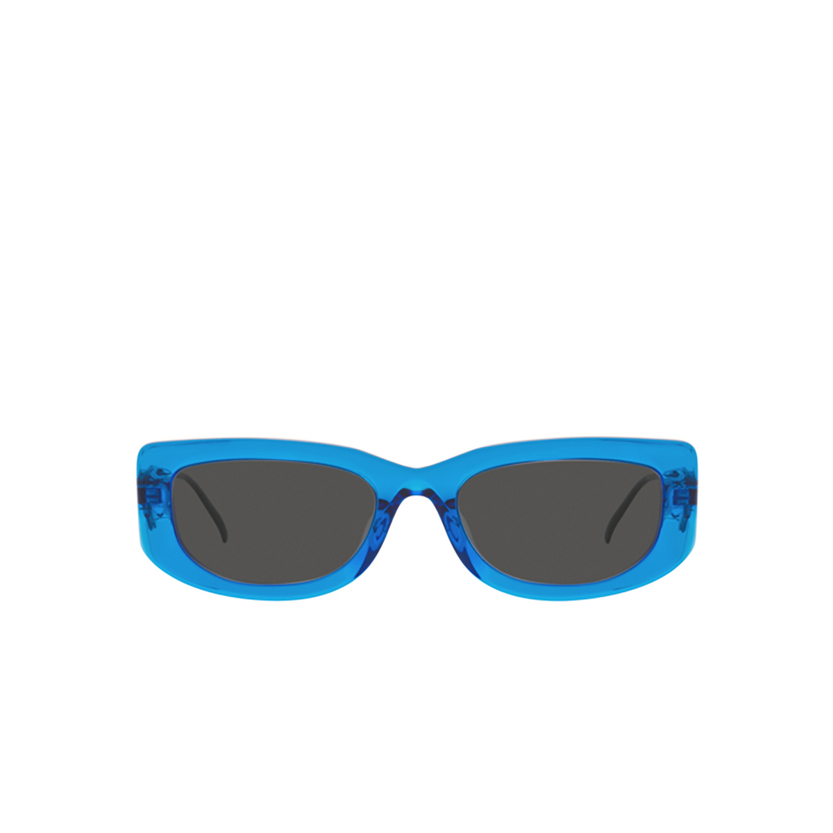 Prada PR 14YS Sunglasses 18M5S0 Crystal Electric Blue - front view