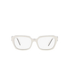 Prada PR 14ZV Korrektionsbrillen 12J1O1 white - Produkt-Miniaturansicht 1/4