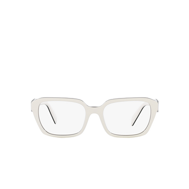 Prada PR 14ZV Eyeglasses 12j1o1 white - front view