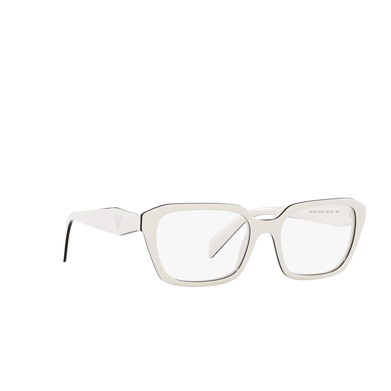 Prada PR 14ZV Eyeglasses 12J1O1 white - 2/4
