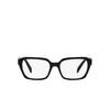 Prada PR 14ZV Eyeglasses 1AB1O1 black - product thumbnail 1/4