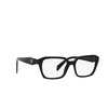 Prada PR 14ZV Eyeglasses 1AB1O1 black - product thumbnail 2/4