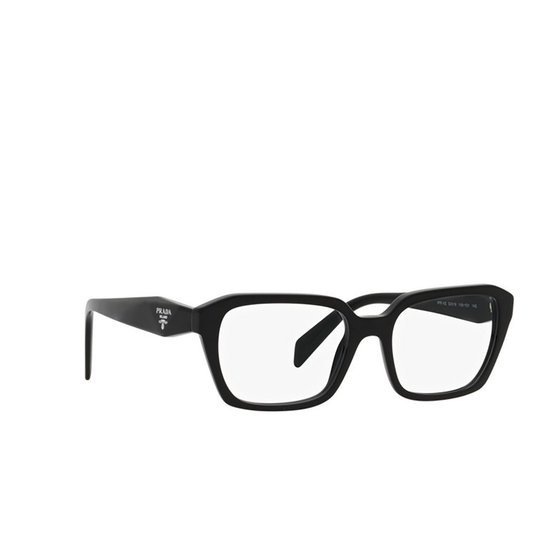 Prada PR 14ZV Eyeglasses 1AB1O1 black - 2/4