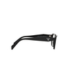Prada PR 14ZV Eyeglasses 1AB1O1 black - product thumbnail 3/4