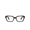 Prada PR 14ZV Eyeglasses 2AU1O1 havana - product thumbnail 1/4