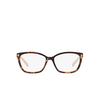 Prada PR 15ZV Eyeglasses 07r1o1 caramel havana - product thumbnail 1/4