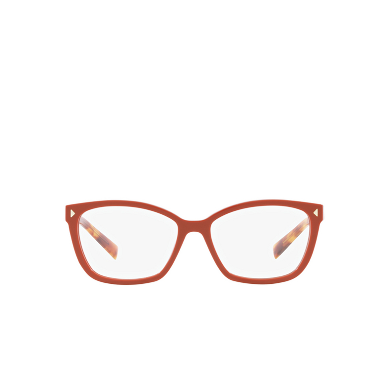 Prada PR 15ZV Eyeglasses 14J1O1 red - 1/4