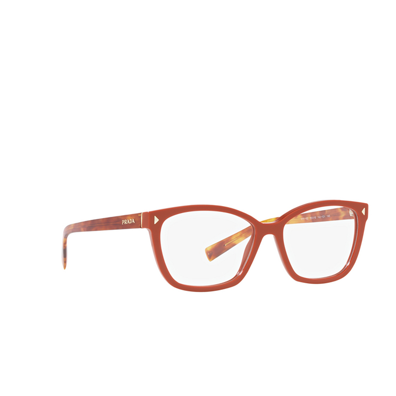 Prada PR 15ZV Eyeglasses 14J1O1 red - 2/4