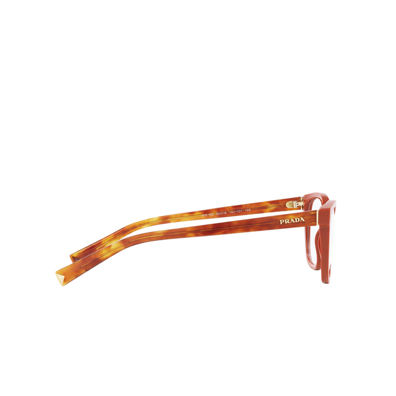 Prada PR 15ZV Eyeglasses 14J1O1 red - 3/4