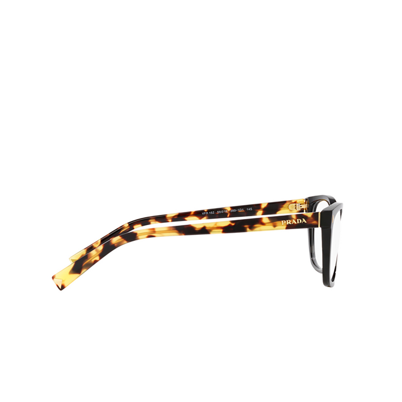 Prada PR 15ZV Eyeglasses 3891O1 black - 3/4